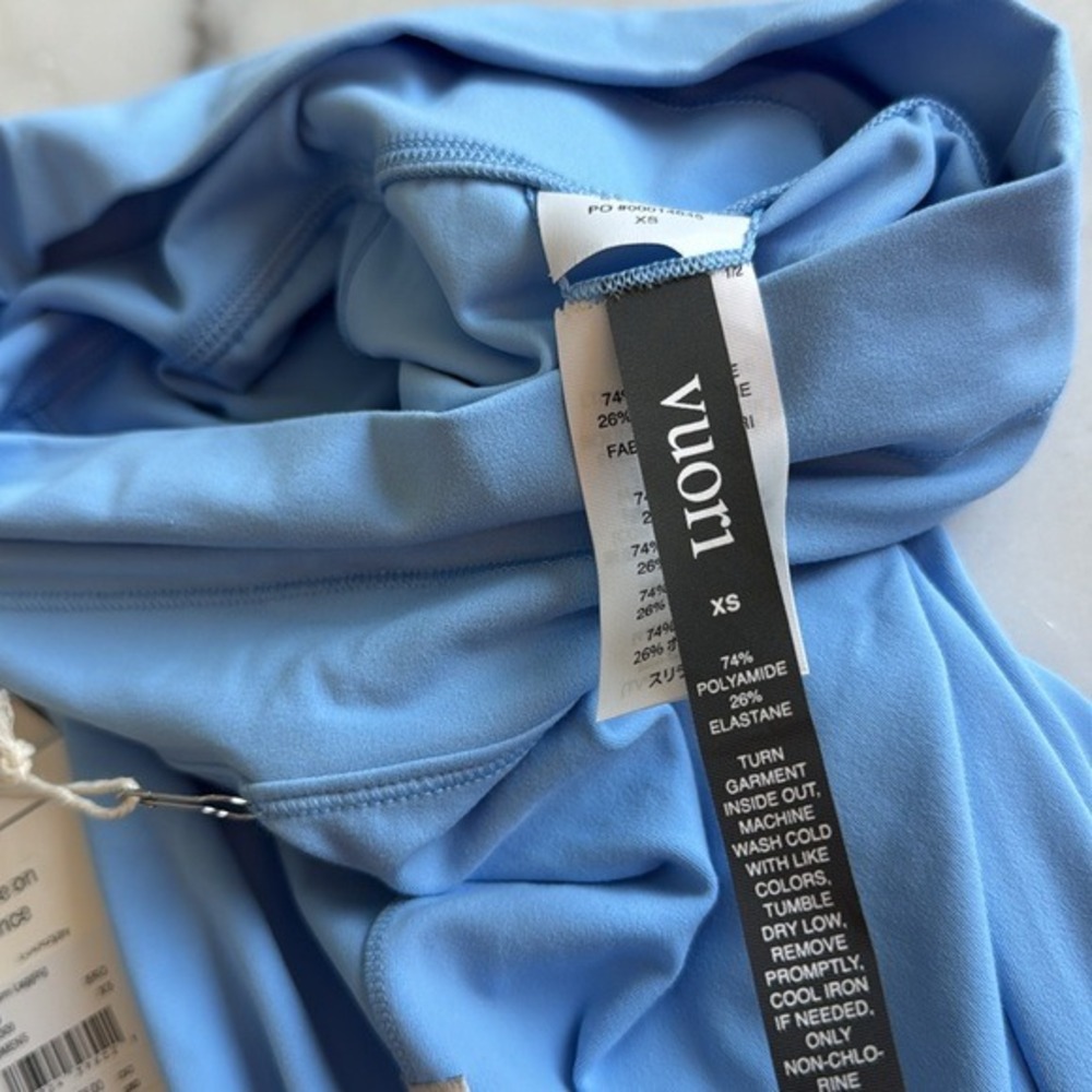 Vuori Daily Form spring Blue Leggings size XS NWT 🐬 Active Leggings - Picture 4 of 5